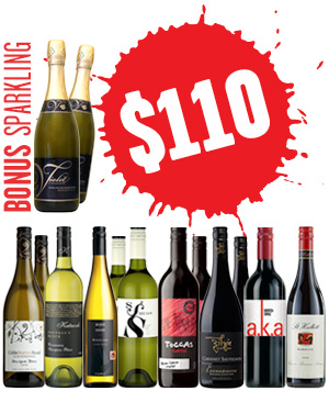 Visit RED & WHITE WINE DOZEN BONUS SPARKLING (14)