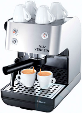 Visit Saeco Coffee Machine VIAVENEZIA
