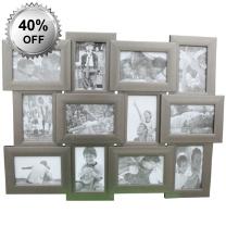 Visit Iron Style Twelve Photo Picture Frame Set