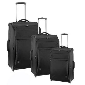 Visit Antler New Size Zero Blue (Navy) Set Of 3 Suitcases