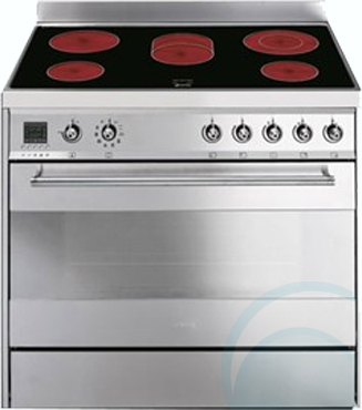 Visit Freestanding Upright Smeg Electric Oven CE9CMXA