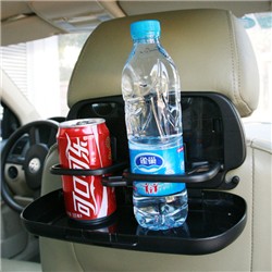 Visit Car Foldable Meal Plate Holder / Drink Bottle Cup Rack