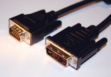 Visit Pro Series 5M DVI-A Male to VGA Male Cable