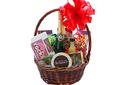 Visit Gift Basket – Wine, Chocolate and Nut Basket