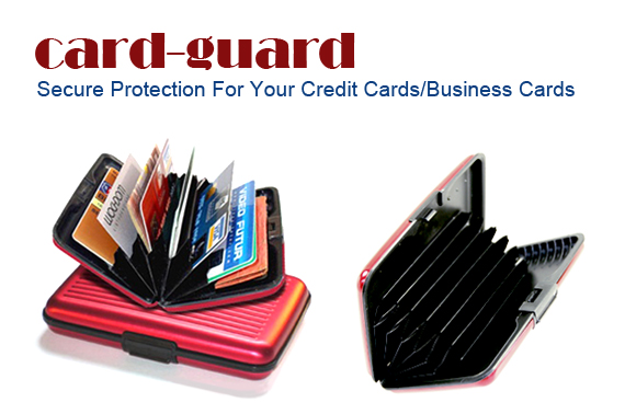 Visit Card Guard - The Cool Looking Credit Card/Business Card Case