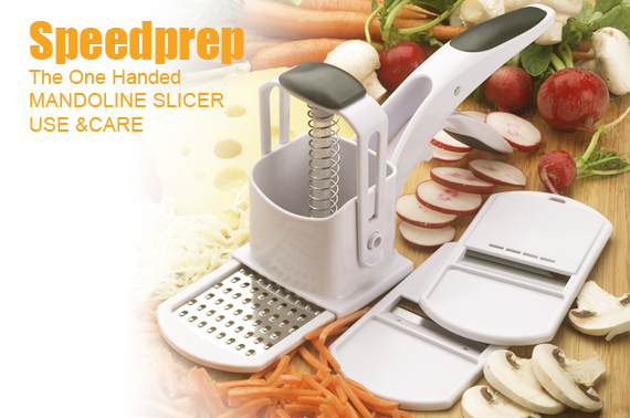 Visit Speed Prep - The One Handed Mandoline Slicer