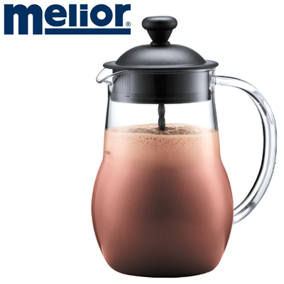 Visit Melior Hot Chocolate Maker/Frother Glass Jug - 1L
