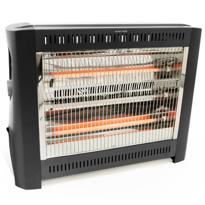 Visit 2400W Radiant Heater with Fan Boost