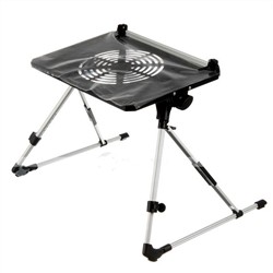 Visit Aluminum Alloy Notebook Laptop Table Cooling Cooler Fan