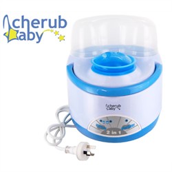 Visit Cherub Baby 2 in 1 Aquatherm Steriliser and Bottle Warmer