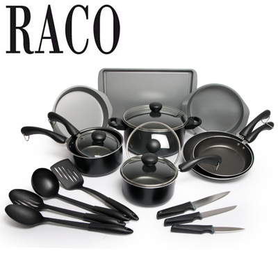 Visit Raco 13-Piece Non-Stick Cookware Starter Set