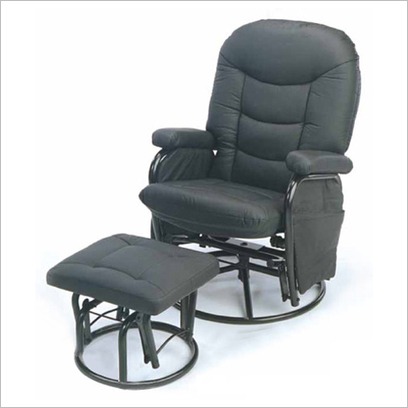 Visit Carson Rocker Chair with Footstool By Designs