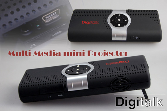 Visit Digitalk Portable Media Mini Projector with 3M Light Engine