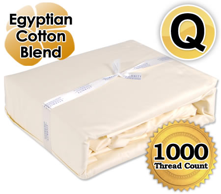 Visit Egyptian Cotton Hotel Grade Deluxe Quality Bedsheet / Pillowcase Set