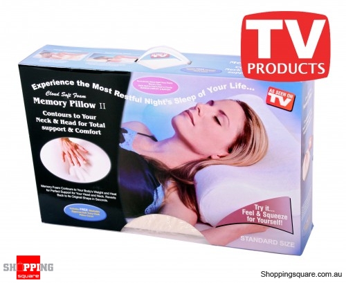 Visit Comfortable Memory Foam Pillow II