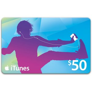 Visit Apple iTunes $50 Gift Card