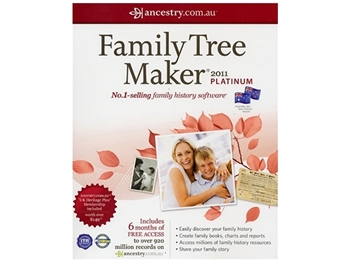 Visit Family Tree Maker 2011 Platinum Australian Edition
