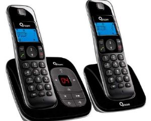 Visit Oricom M500 DECT 6.0 Sculptured Digital Cordless Telephone with 2 Handsets