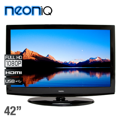 Visit neoniQ 42'' Full HD LCD TV with USB PVR