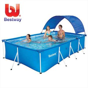 Visit Bestway Steel Frame Pool with Sunshade