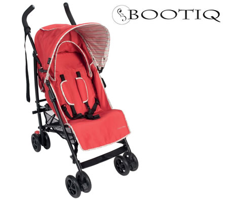 Visit Bootiq Oibi Umbrella Baby Pram Stroller - Red