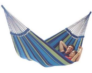 Visit Brazilian Siesta Double Hammock with Hanging Pack