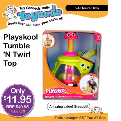 Visit Playskool Tumble N Twirl Top