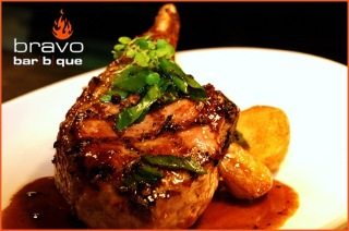 Visit Brisbane: Bravo Bar.b.que Dinner and Drinks for Two