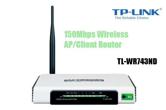 Visit TP-Link TL-WR743ND 150Mbps Wireless AP / Client Router