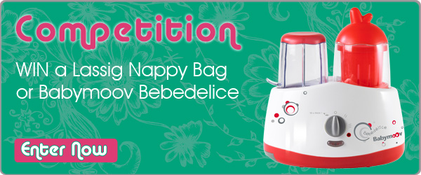 Win a Lassig Nappy Bag or Babymoov Bebedelice