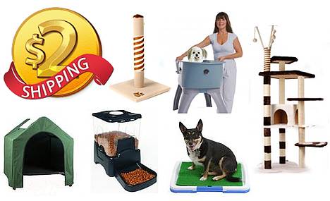 $2 Shipping on ALL Pet Accessories Site Wide