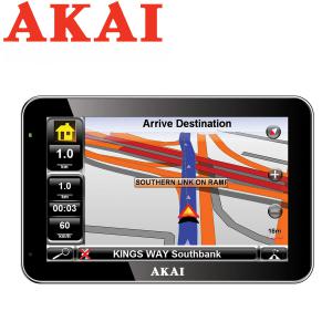 Visit Akai 5'' GPS Navigation System
