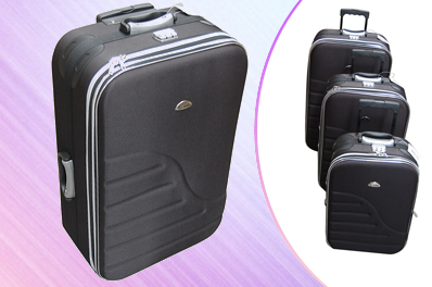 Visit Quality 3 Piece Luggage Set