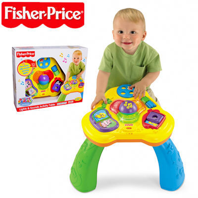 Visit Fisher-Price Lights & Sounds Activity Table