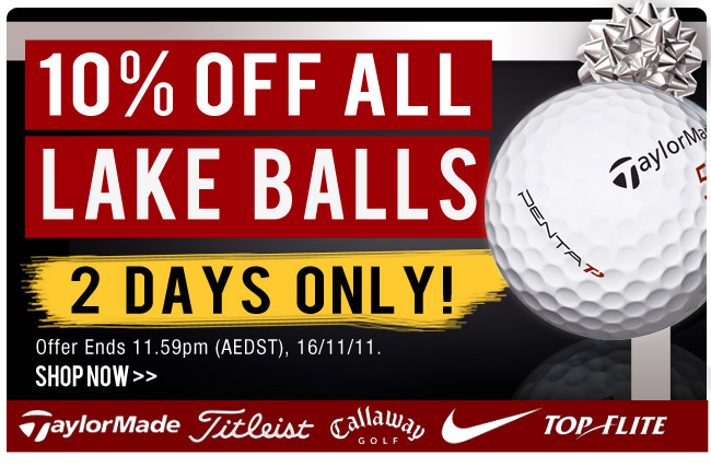 10% Off Lake Balls