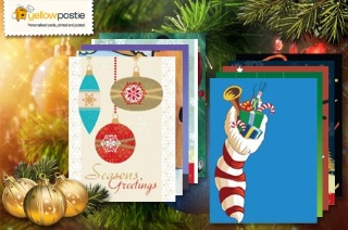 Visit $19 to Send 10 Personalised Real Christmas Cards Directly to Your Loved Ones --- Your Choice of Design, Message and Arrival Date ($45 Value)