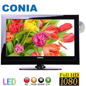 Visit CONIA 22in FULL HD LED TV w/ DVD,PVR,USB & HD Tuner