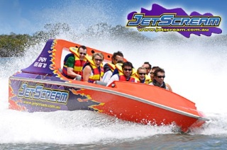 Visit Gold Coast: Adrenalin-Charged Jet Boat Adventure Plus Return Voucher