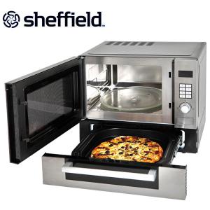 Visit Sheffield 25 Litre Microwave Oven with Pizza Drawer