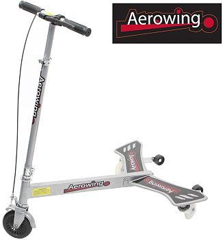 Visit Aerowing Castor Scooter - Silver