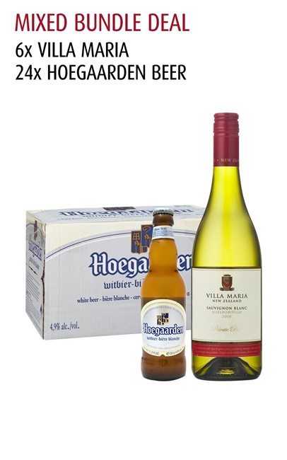 OzSale coupons: Hoegaarden & Villa Maria - UP TO 32 % OFF