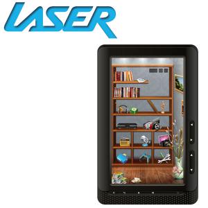 Visit Laser 7'' e-Book Reader with Colour Screen - 4GB Black