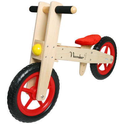 Visit Children's Wooden Balance Bike - Number 1