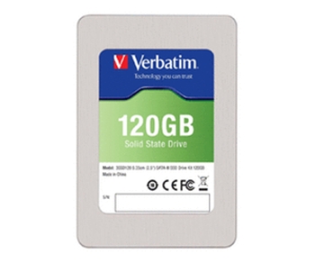 Visit Verbatim 2.5 inch Internal SATA III SSD Drive 120GB