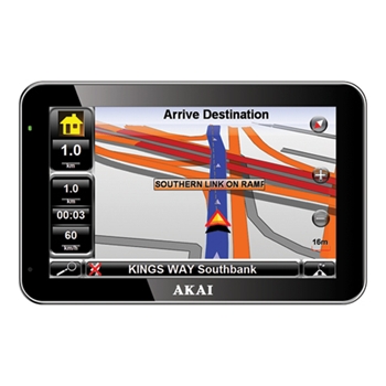 Visit Akai 5 inch GPS Navigation System