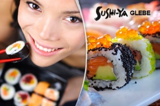 Visit Sydney Dining: Unlimited Sushi with Glass of Wine Each for up to Six