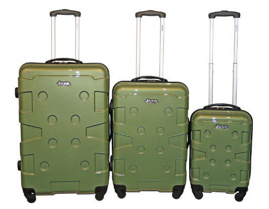 Visit Jeep Cherokee 3 piece luggage set