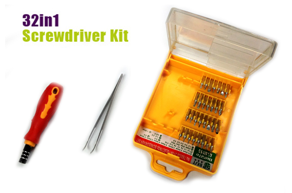 Visit 32 Piece Pocket Screwdriver Tool Kit