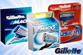 Visit Gillette® MACH3, Turbo or Fusion Razorblades