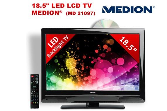 Visit Refurbished MEDION 18.5 Inch LED LCD HD TV with Integrated DVD Player and PVR